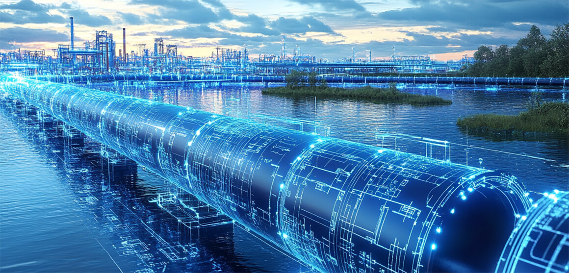 Wasserstoff-Pipeline